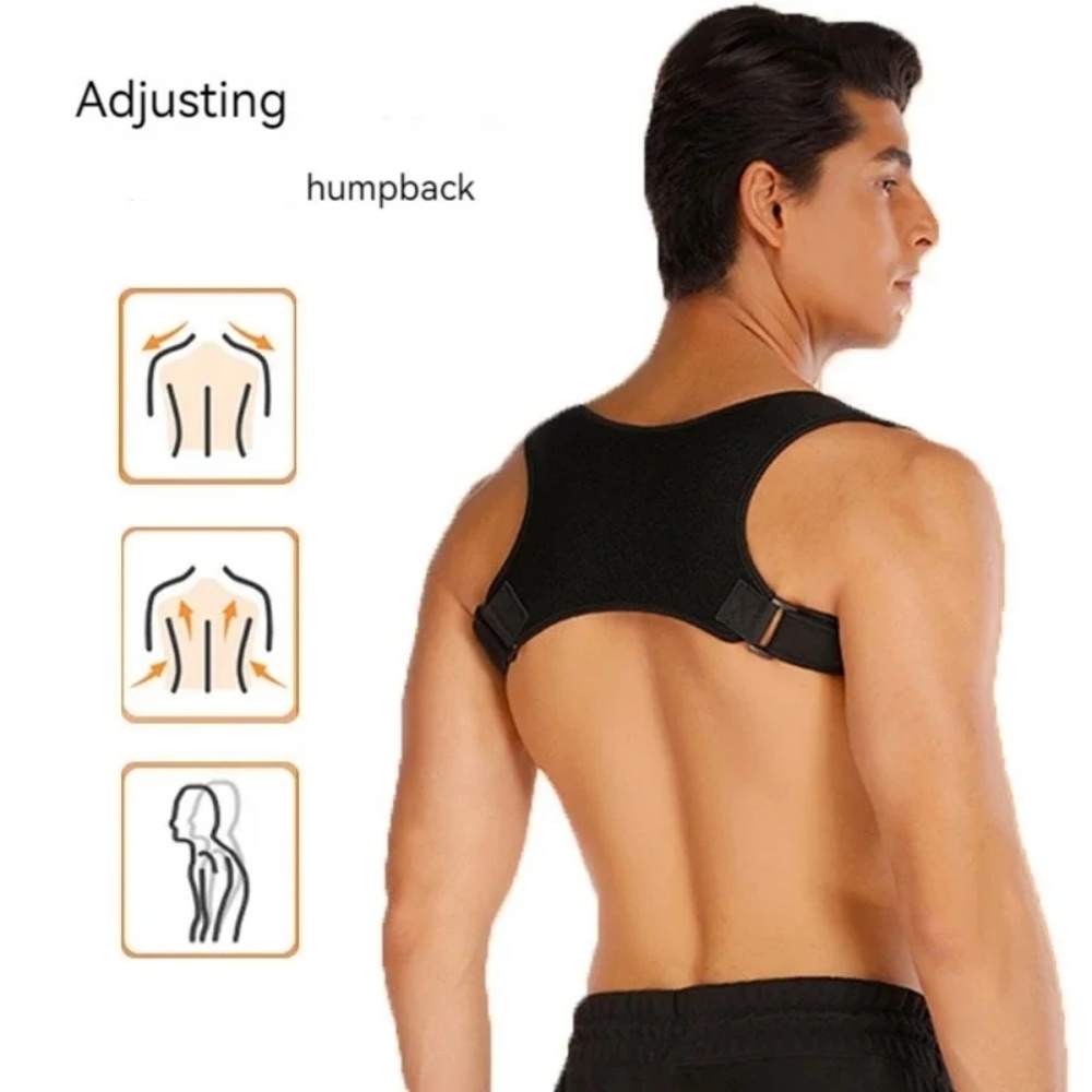 Posture Corrector Back - Unisex Breathable กลับเข็มขัดแก้ไขท่าทางหลังค่อมป้องกันท่านั่ง Shaping Aid สําหรับการจัดตําแหน่งร่างกายที่ถูกต้อง