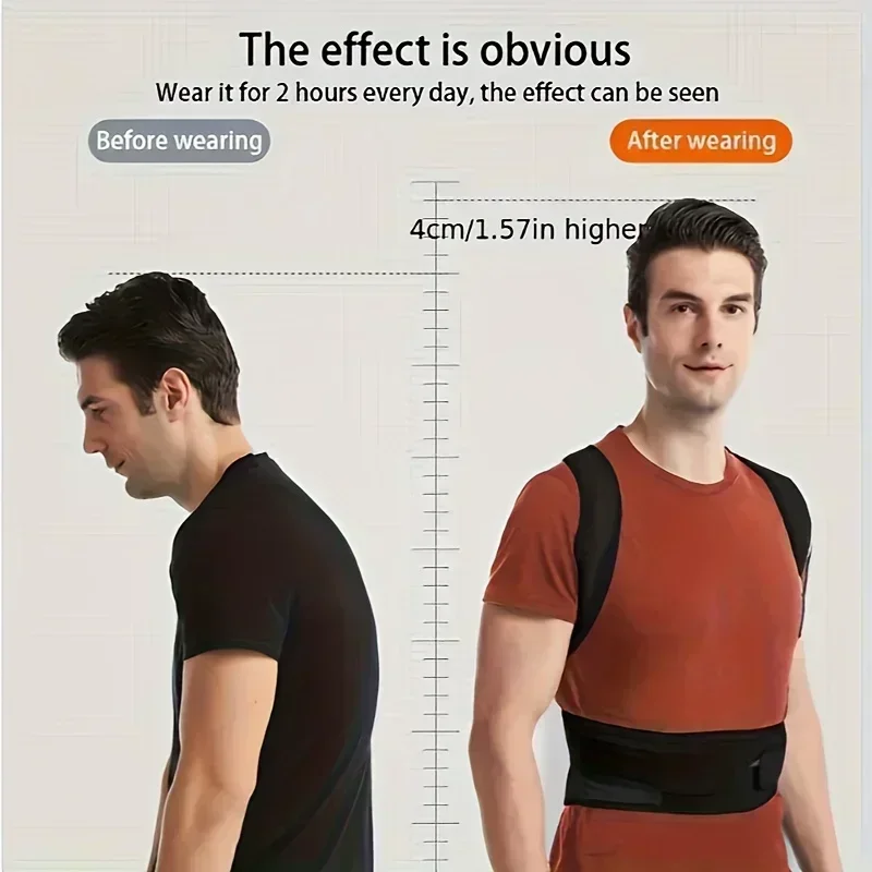 Posture Corrector Back - อุปกรณ์ปรับท่าทางหลังส่วนบนแบบใหม่ ช่วยพยุงกระดูกไหปลาร้า ปรับหลังให้ตรง สายรัดไหล่