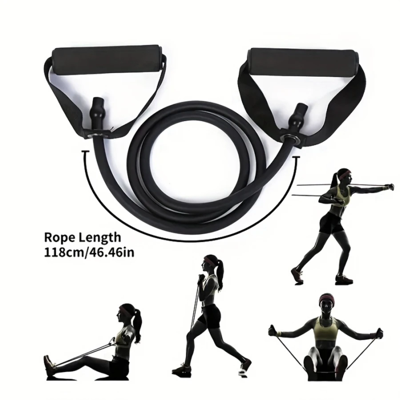 สายยางยืดออกกำลังกาย 4 ระดับคว - Yoga Fitness Resistance Band บทวิจารณ์และราคา