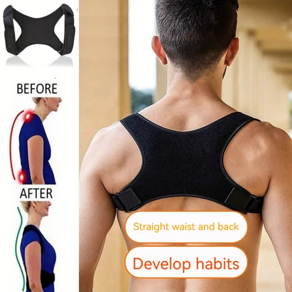 Unisex Breathable กลับเข็มขัดแ - Posture Corrector Back บทวิจารณ์และราคา