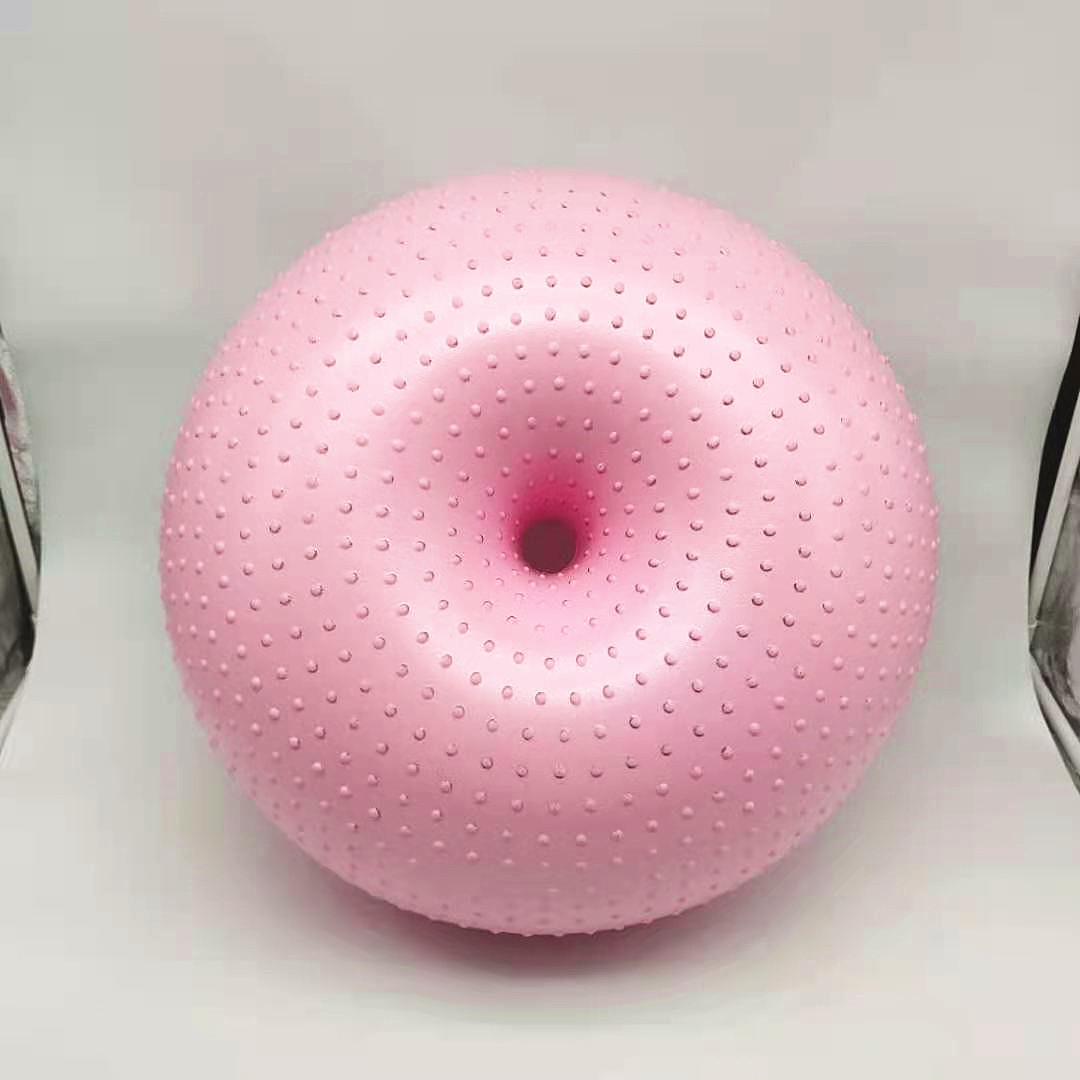 New Yoga Ball Donuts Thickened - Yoga Fitness Apple บทวิจารณ์และราคา